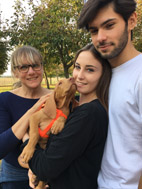 ALESSIA CON FIGLIA E ROCCO OTTOBRE 2018